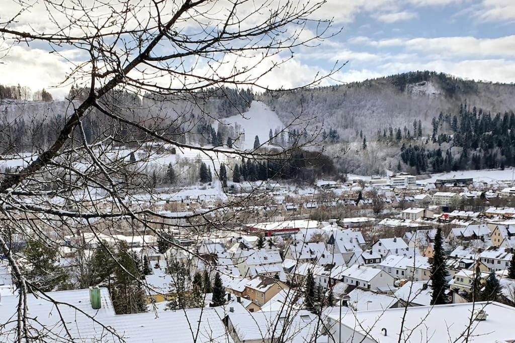 Studiowohnung Schwabenalb Mit Panoramablick Albstadt Buitenkant foto